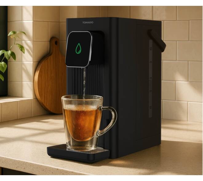 Heetwaterdispenser Tomado 2,5 liter 2200watt zwart