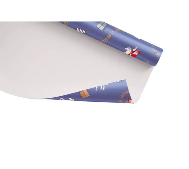 Inpakpapier Sint en Co 200x70cm assorti