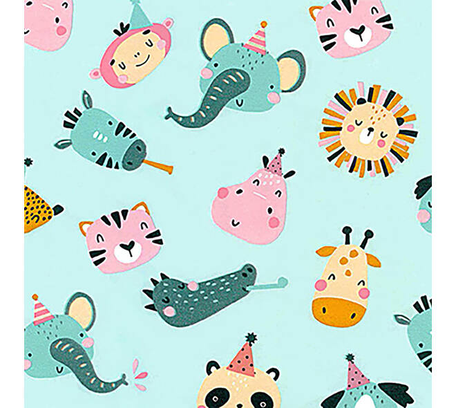 Inpakpapier Rotolux Rosie 200x70cm assorti