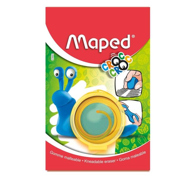 Kneedgum Maped Croc Croc blister à 1 stuk blauw