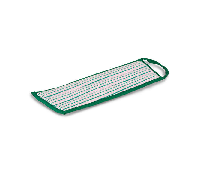 Vlakmop Greenspeed Velcro microvezel multifunctioneel 30cm groen