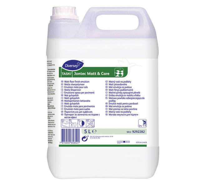 Vloeremulsie Taski Jontec Matt & Care 5 Liter
