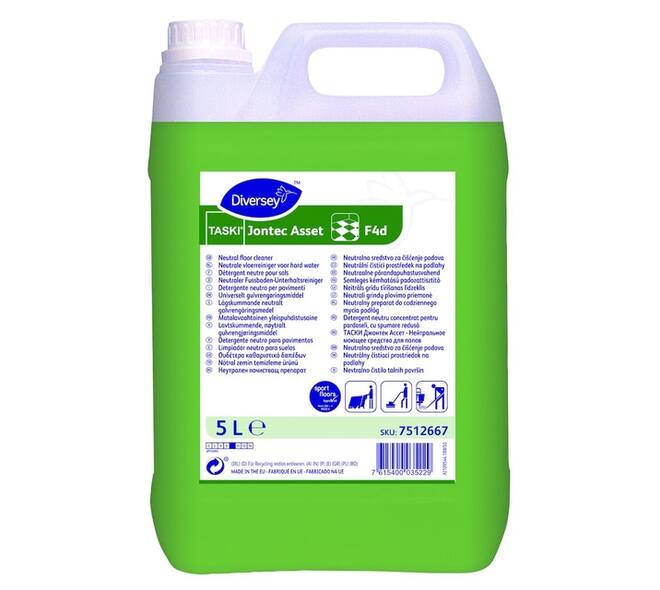 Vloerreiniger Taski Jontec Asset F4d neutraal 5 Liter