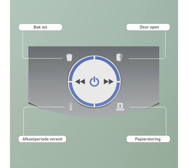 Papiervernietiger Leitz IQ OptiMax 350 Small Office P5 snippers 2x15mm