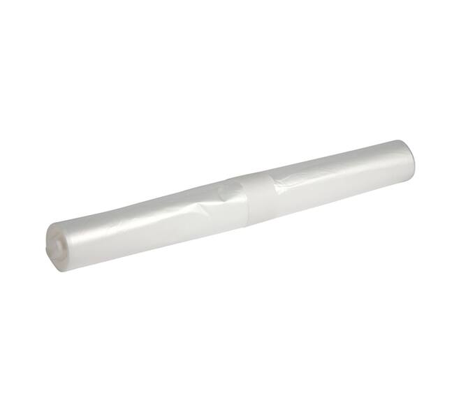 Afvalzak Propsac LDPE T60R 80x110cm 140L transparant rol à 20 stuks