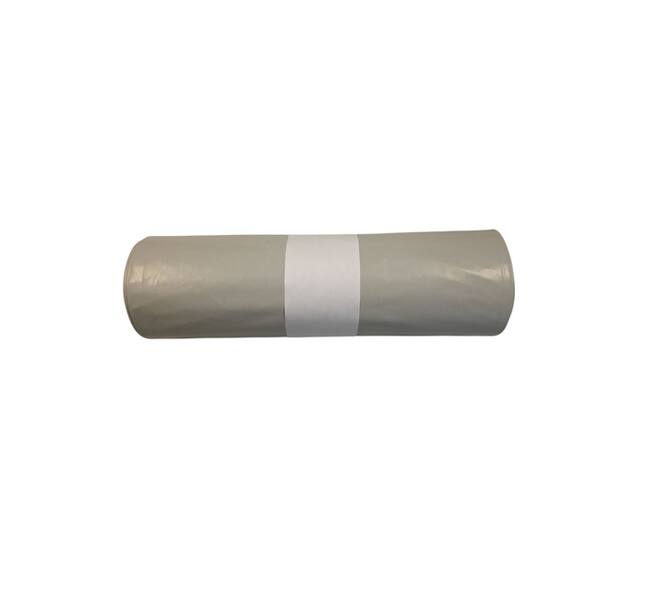 Afvalzak Propsac LDPE T100R 90x120cm 190L wit rol à 10 stuks