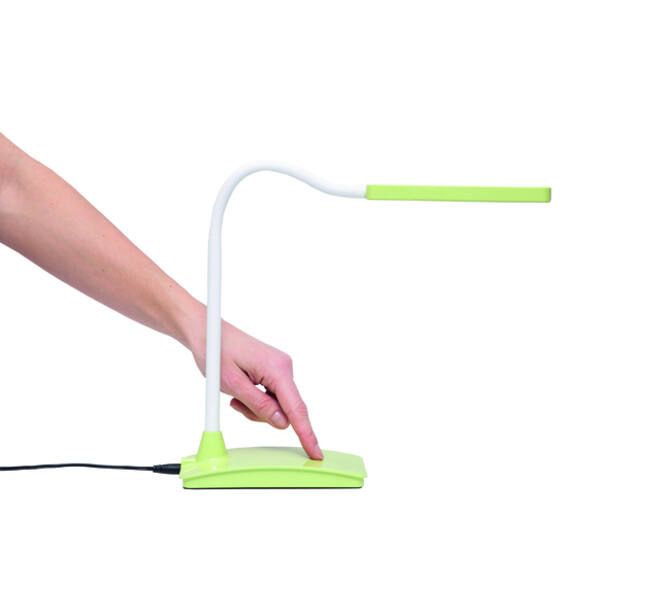 Bureaulamp MAUL Pearly LED dimbaar neon groen