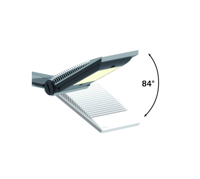 Bureaulamp MAUL Optimus LED dimbaar tafelklem antraciet