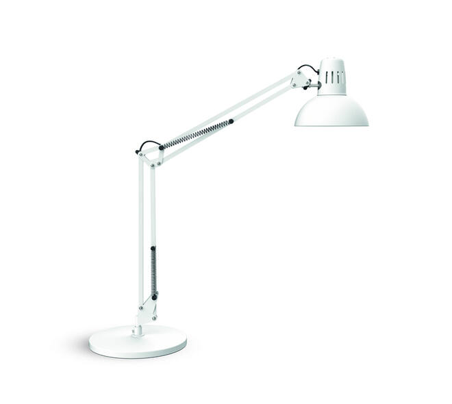 Bureaulamp MAUL Study op voet excl.LED E27 lamp wit