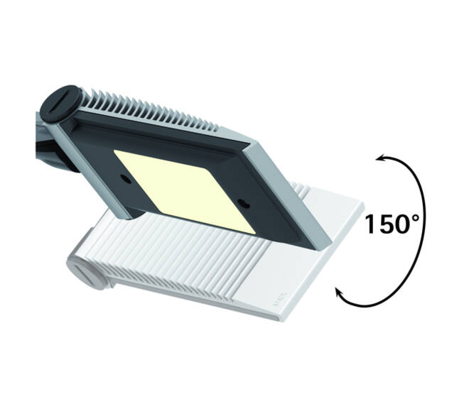 Bureaulamp MAUL Solaris LED zilver