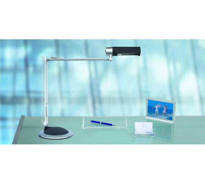 Bureaulamp MAUL Office LED zilver