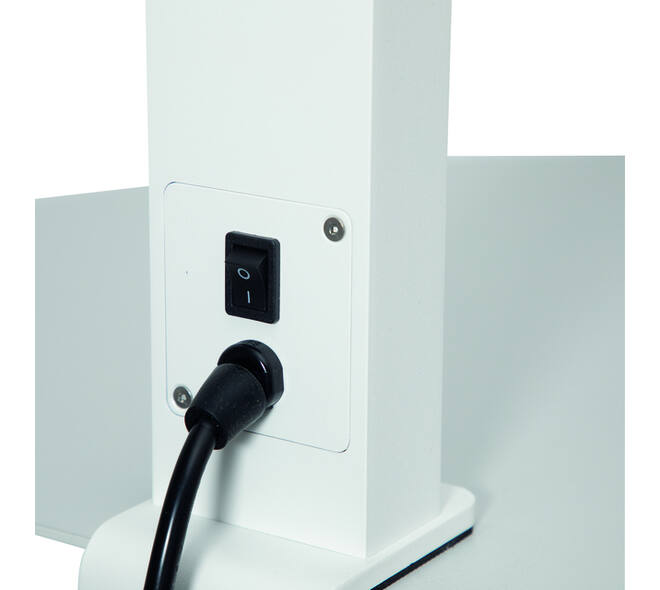 Werkpleklamp tafelklem MAUL Sirius LED beweging- daglichtsensor dimbaar wit