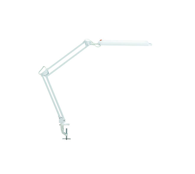 Bureaulamp MAUL Atlantic LED met tafelklem wit