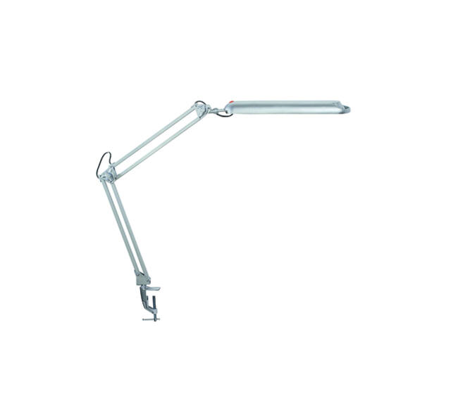 Bureaulamp MAUL Atlantic LED met tafelklem zilver