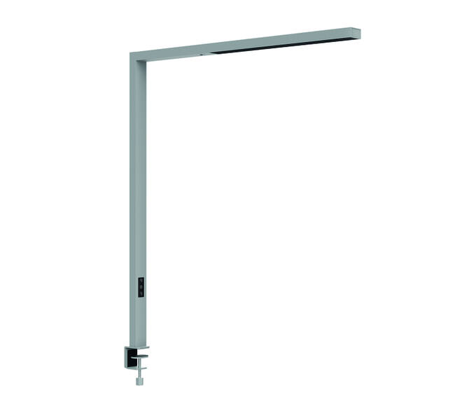 Werkpleklamp tafelklem MAUL Sirius LED beweging- daglichtsensor dimbaar zilver
