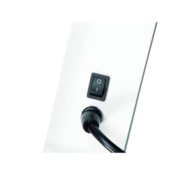 Vloerlamp MAUL Sirius LED beweging- daglichtsensor dimbaar wit