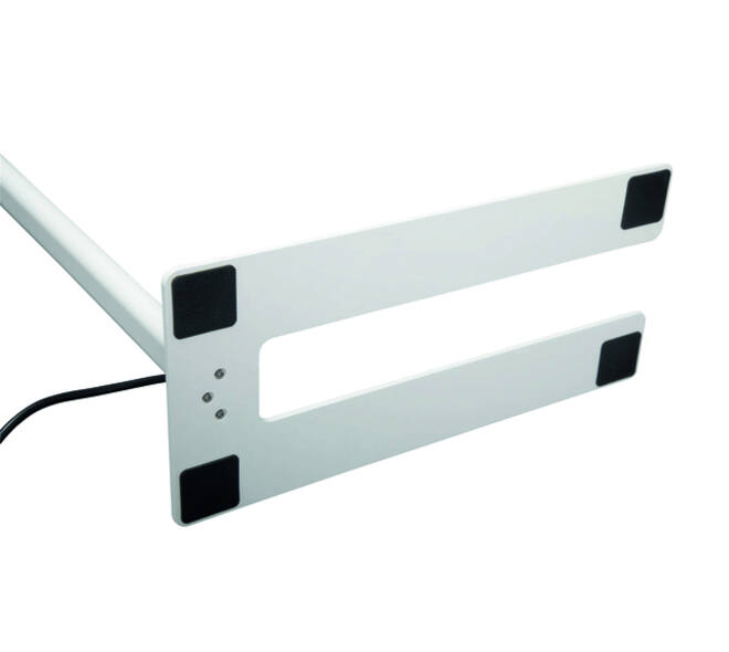 Vloerlamp MAUL Jet LED hoog 195cm wit