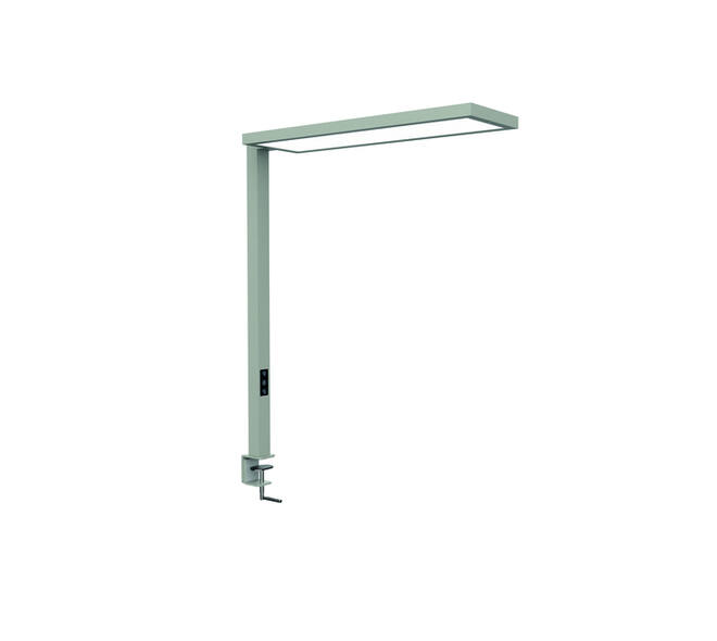 Werkpleklamp tafelklem MAUL Senja LED beweging- daglichtsensor dimbaar zilver