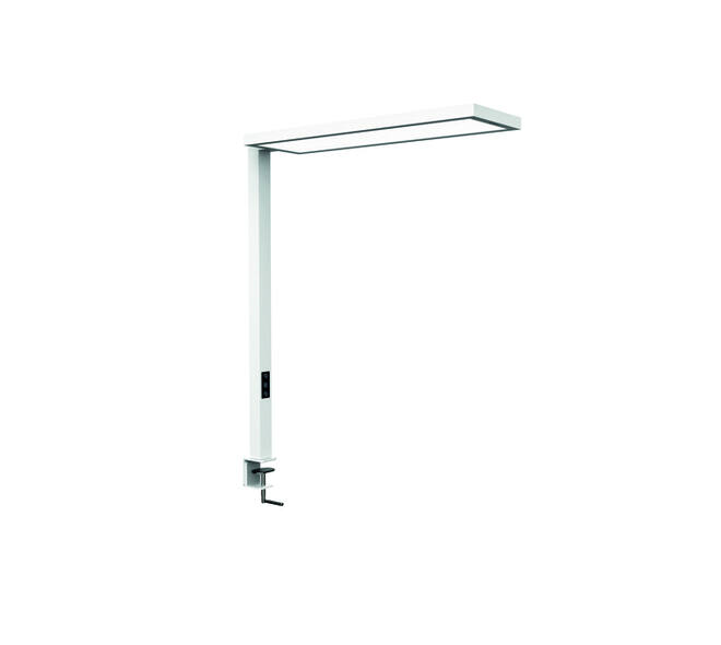 Werkpleklamp tafelklem MAUL Senja LED beweging- daglichtsensor dimbaar wit