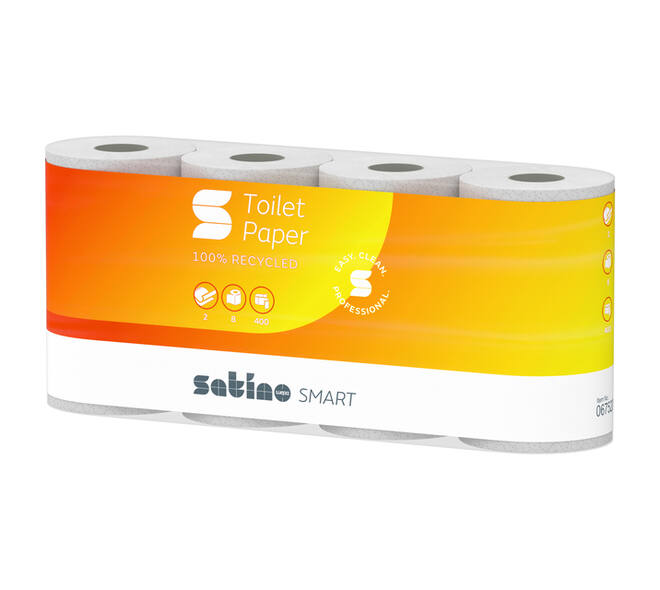 Toiletpapier Satino MT1 Smart 2-laags 400 vel wit 067520
