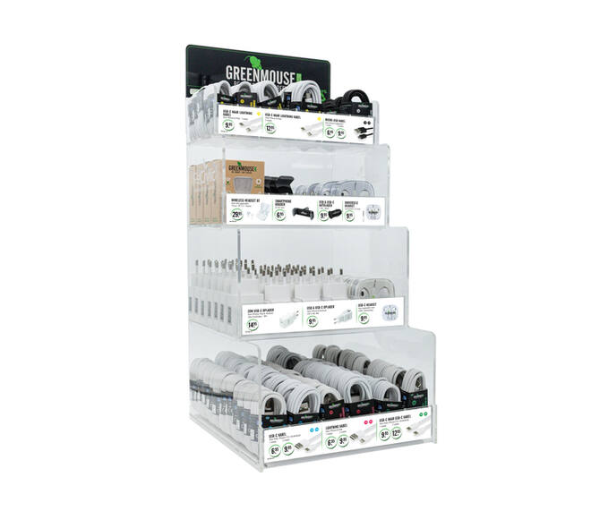Kassadisplay Green Mouse telefoonaccessoires