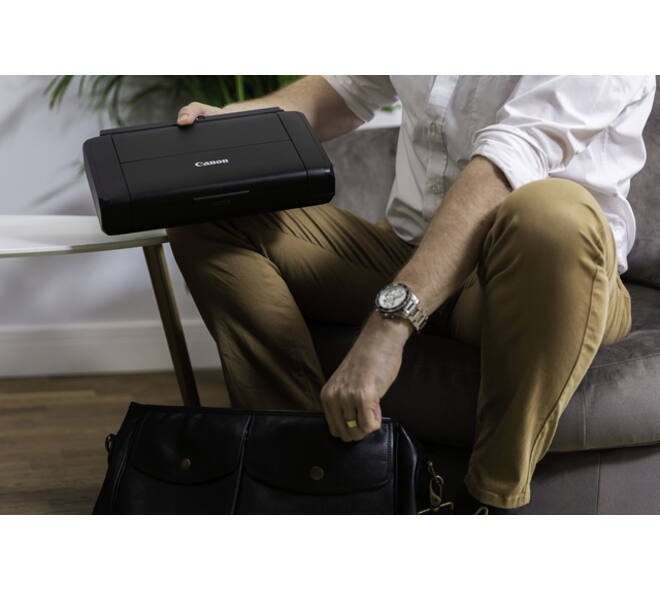 Printer inktjet Canon Maxify BX110 + batterij