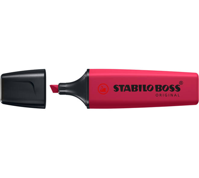 Markeerstift STABILO Boss 70/250 Wildflower bourgogne