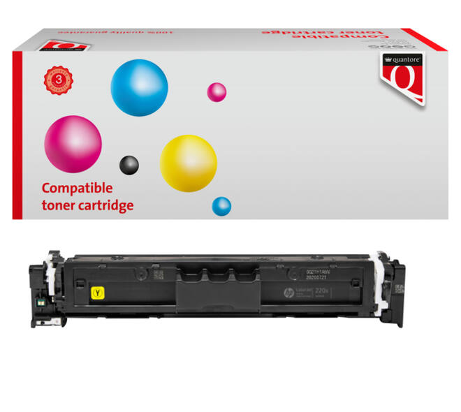 Tonercartridge Quantore alternatief tbv HP W2202X geel
