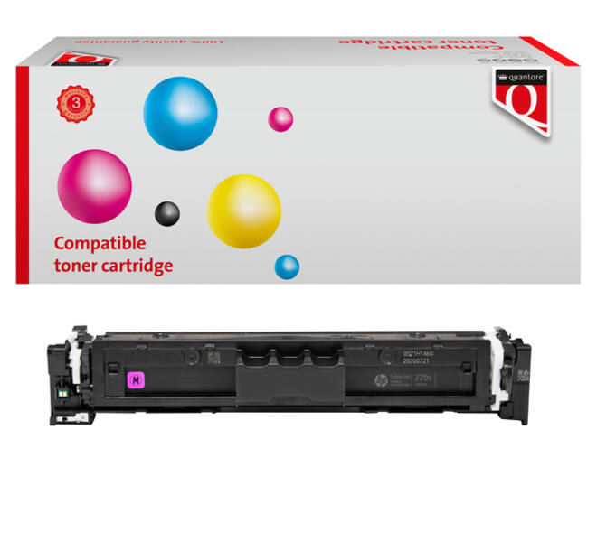 Tonercartridge Quantore alternatief tbv HP W2203X magenta