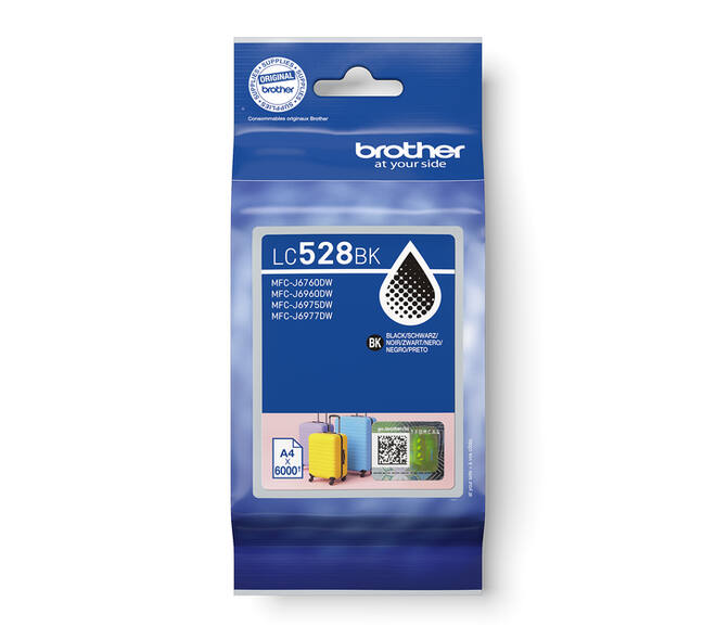 Inktcartridge Brother LC-528BK zwart