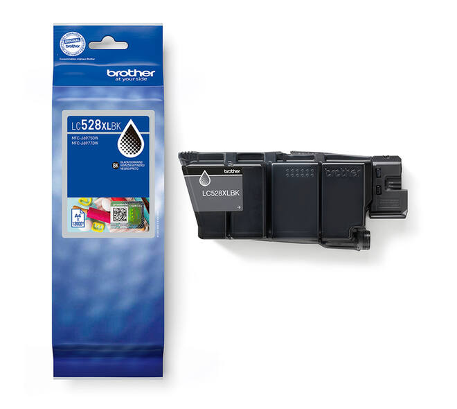 Inktcartridge Brother LC-528XLBK zwart