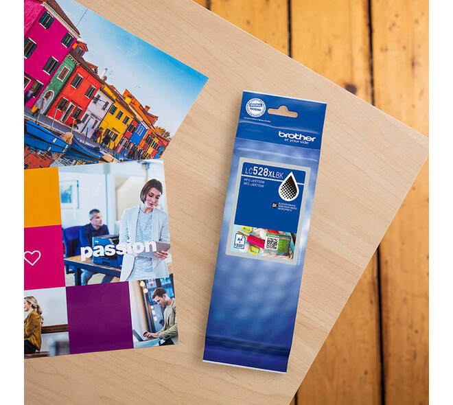 Inktcartridge Brother LC-528XLBK zwart