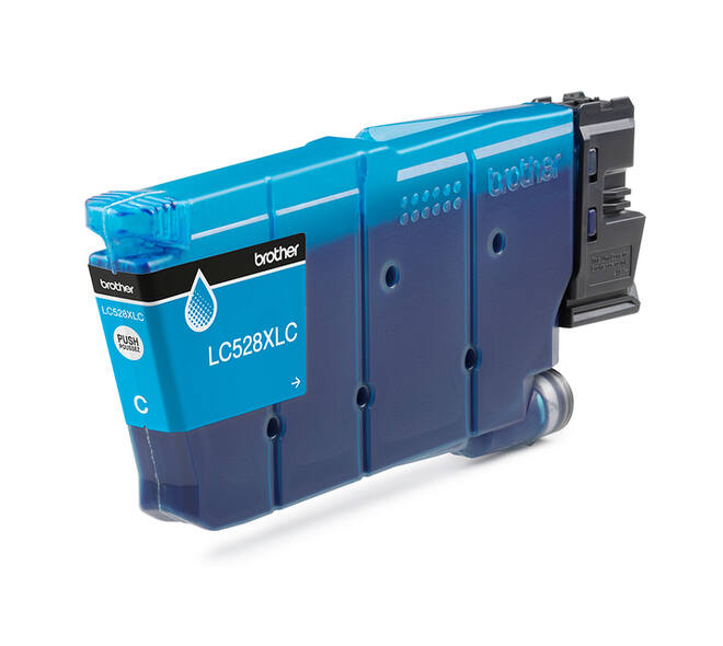 Inktcartridge Brother LC-528XLC blauw