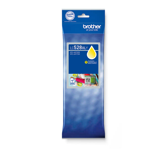 Inktcartridge Brother LC-528XLY geel