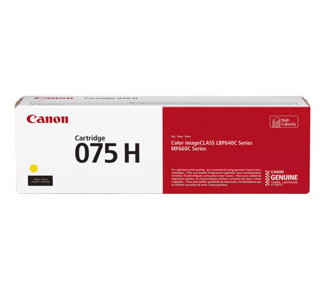 Tonercartridge Canon 075HY geel