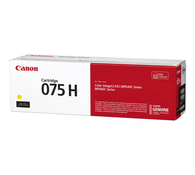 Tonercartridge Canon 075HY geel