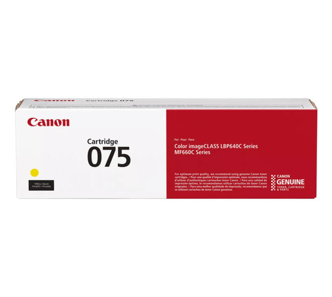 Tonercartridge Canon 075Y geel