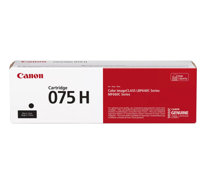 Tonercartridge Canon 075HBK zwart