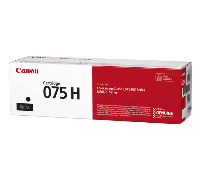Tonercartridge Canon 075HBK zwart