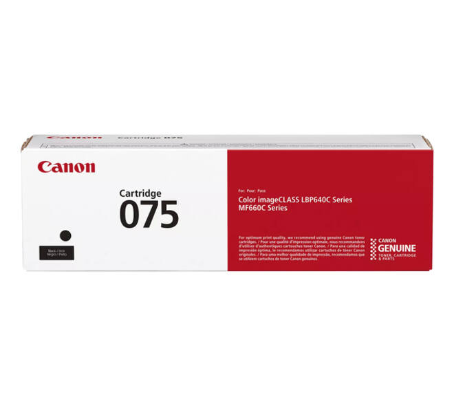 Tonercartridge Canon 075BK zwart