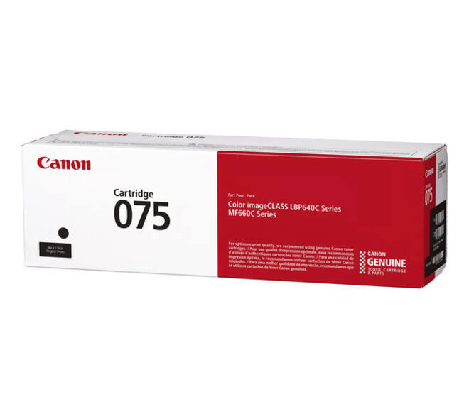 Tonercartridge Canon 075BK zwart