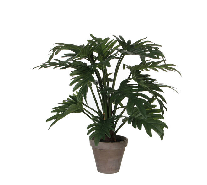 Kunstplant Mica Philodendron selloum groen in pot Ø60cm 50cm