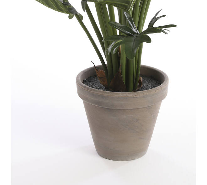 Kunstplant Mica Philodendron selloum groen in pot Ø60cm 50cm