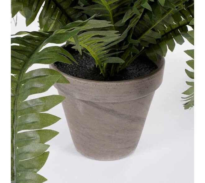 Kunstplant Mica Boston varen groen in pot Ø50cm 42cm