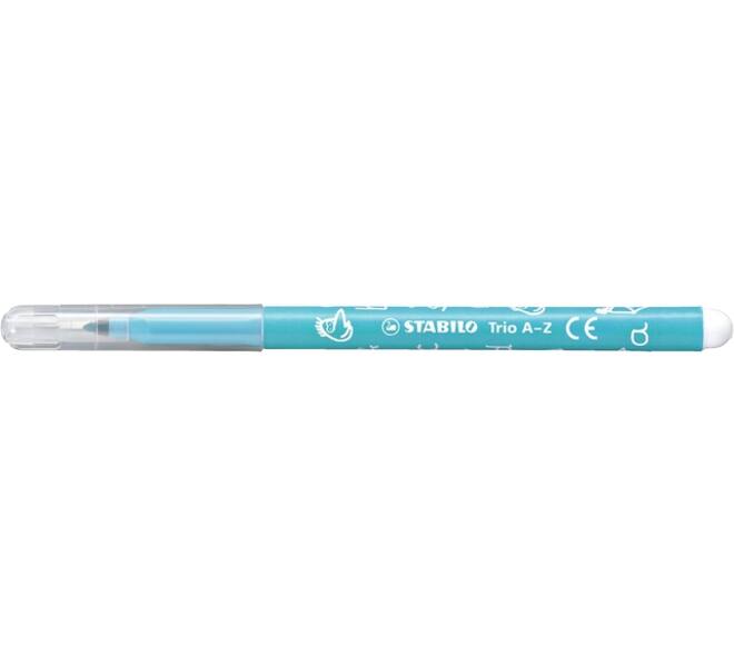 Viltstift STABILO Trio A-Z 378 fijn assorti classpack à 144 stuks