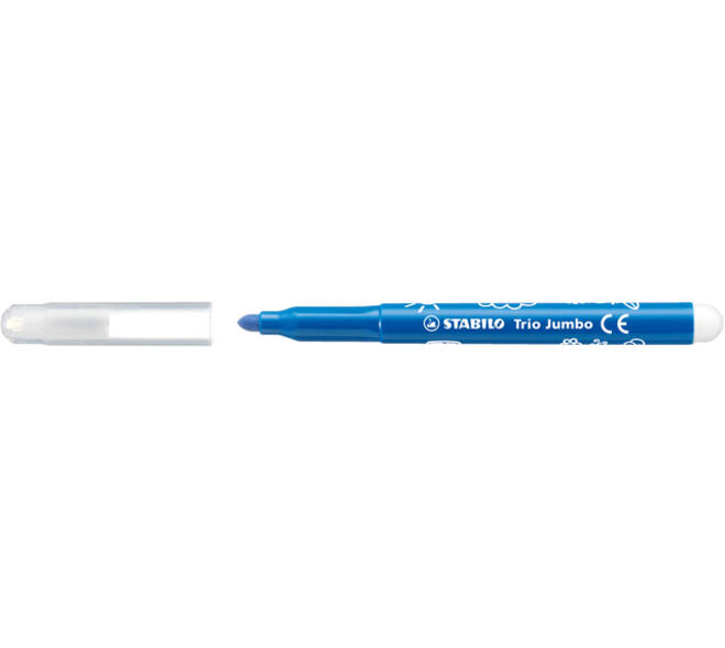 Viltstift STABILO Trio Jumbo 380 XL assorti classpack à 144 stuks