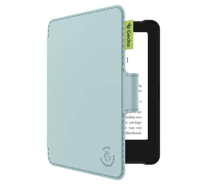 Beschermhoes Gecko Kobo Clara & Tolino lichtblauw