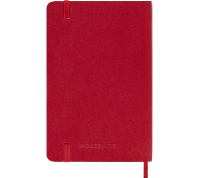 Agenda 2027 Moleskine 12M Planner Weekly 7dagen/1pagina pocket sc scarlet red