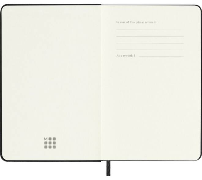 Agenda 2027 Moleskine 18M Planner Weekly 7dagen/1pagina pocket hc black