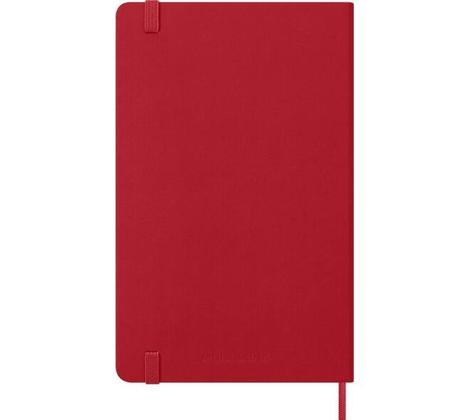 Agenda 2027 Moleskine 12M Planner Weekly 7dagen/1pagina large hc scarlet red